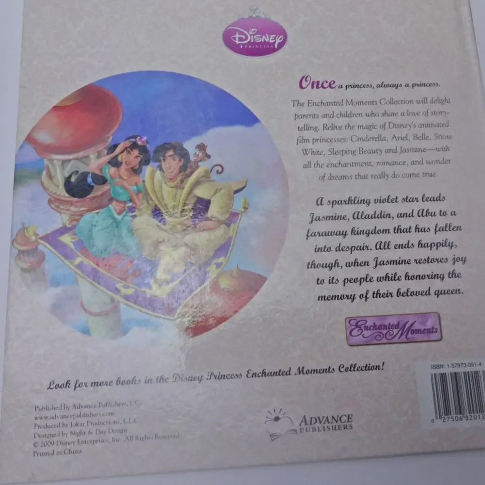 Disney Kids Book Lot Minnie Mouse Aladdin Jasmine Peter Pan Golden Book